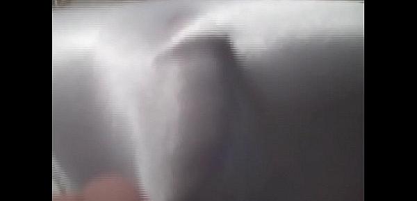  Wife Gives Footjob and Handjob Spandex Bulge